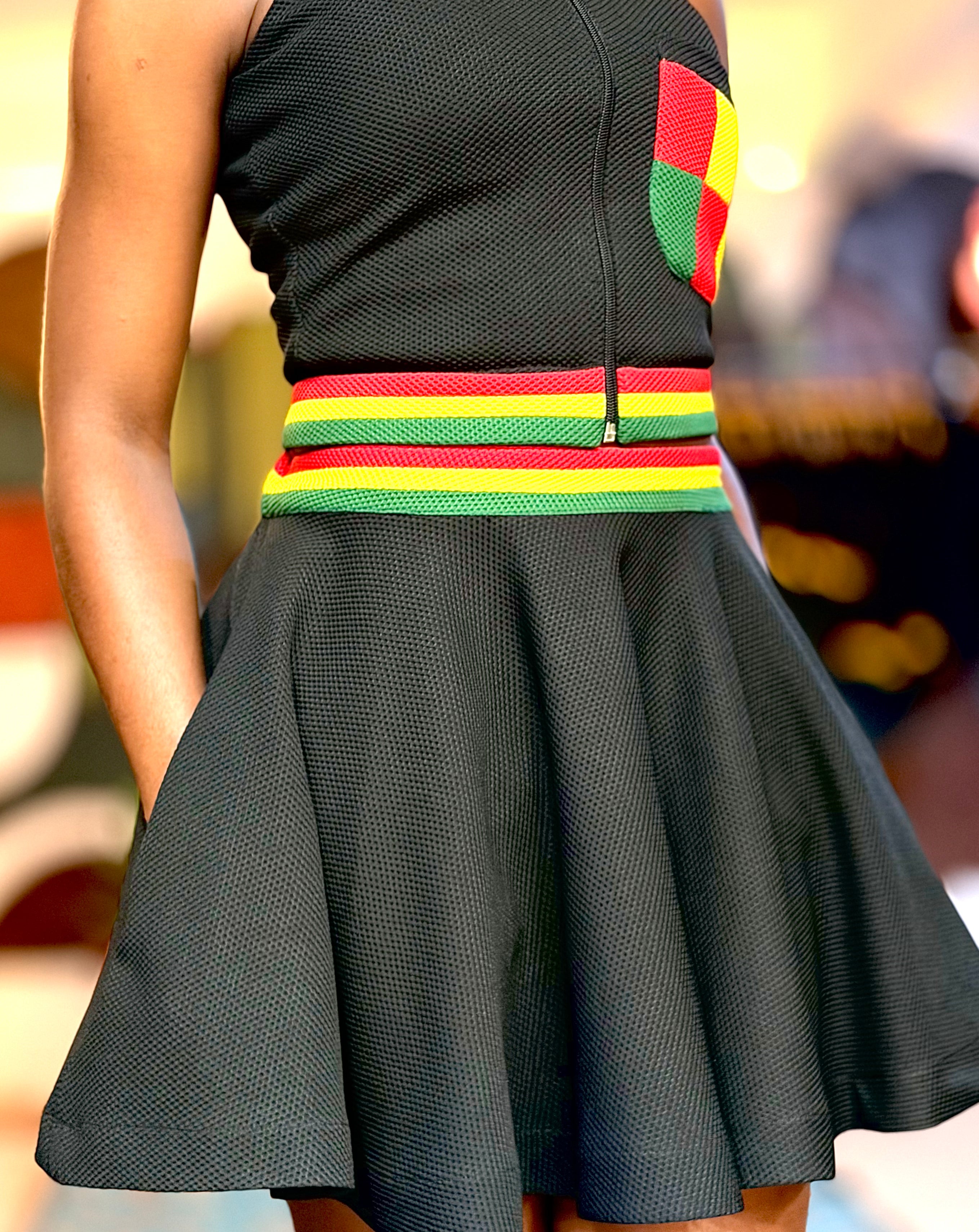 AFR.UTD Flare Skirt