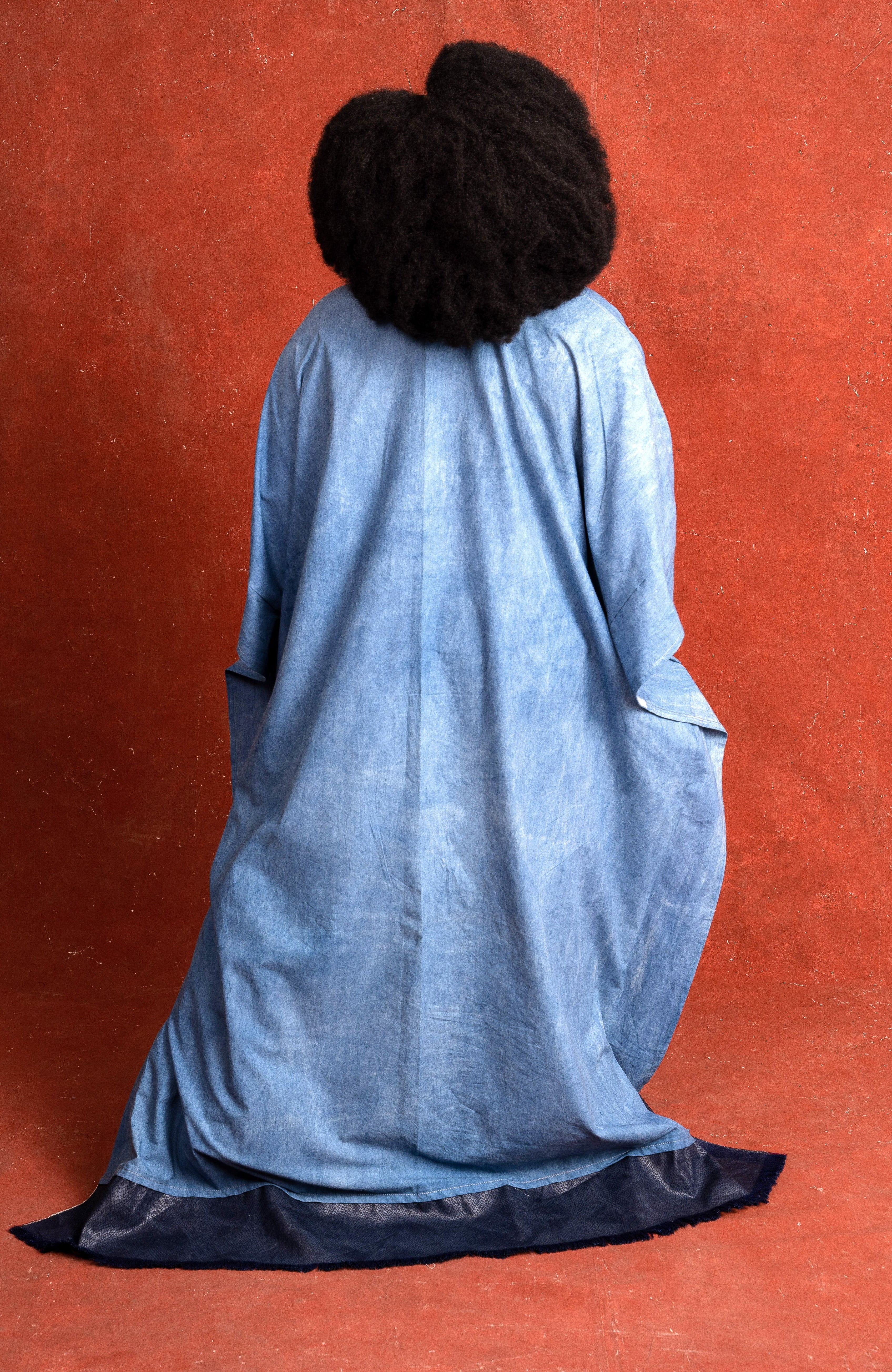 MAYA > Njeri Long Cape Top
