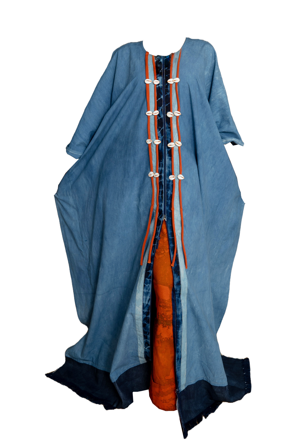 MAYA > Njeri Long Cape Top