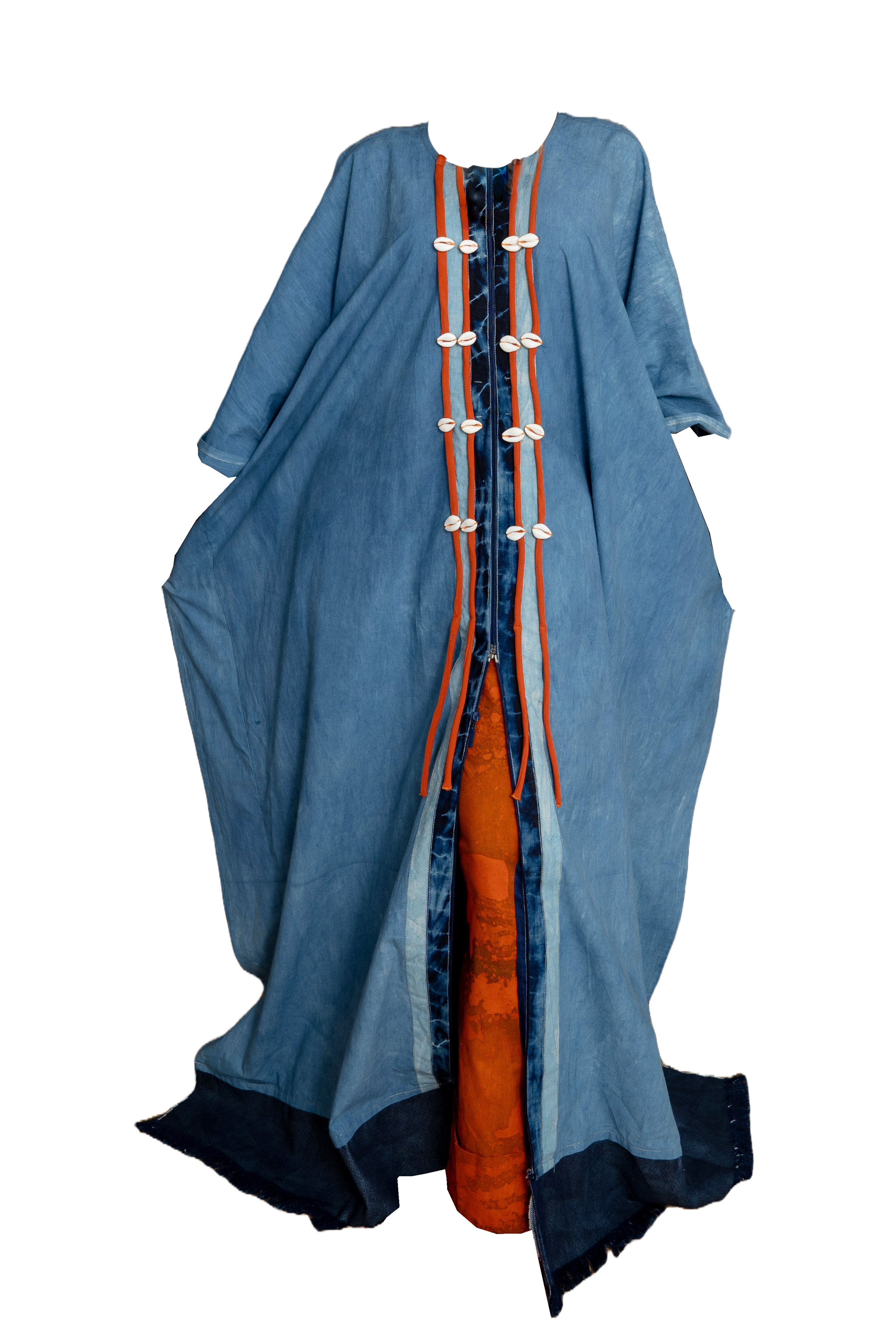MAYA > Njeri Long Cape Top