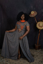 MAYA Thabi Kente Crop Top