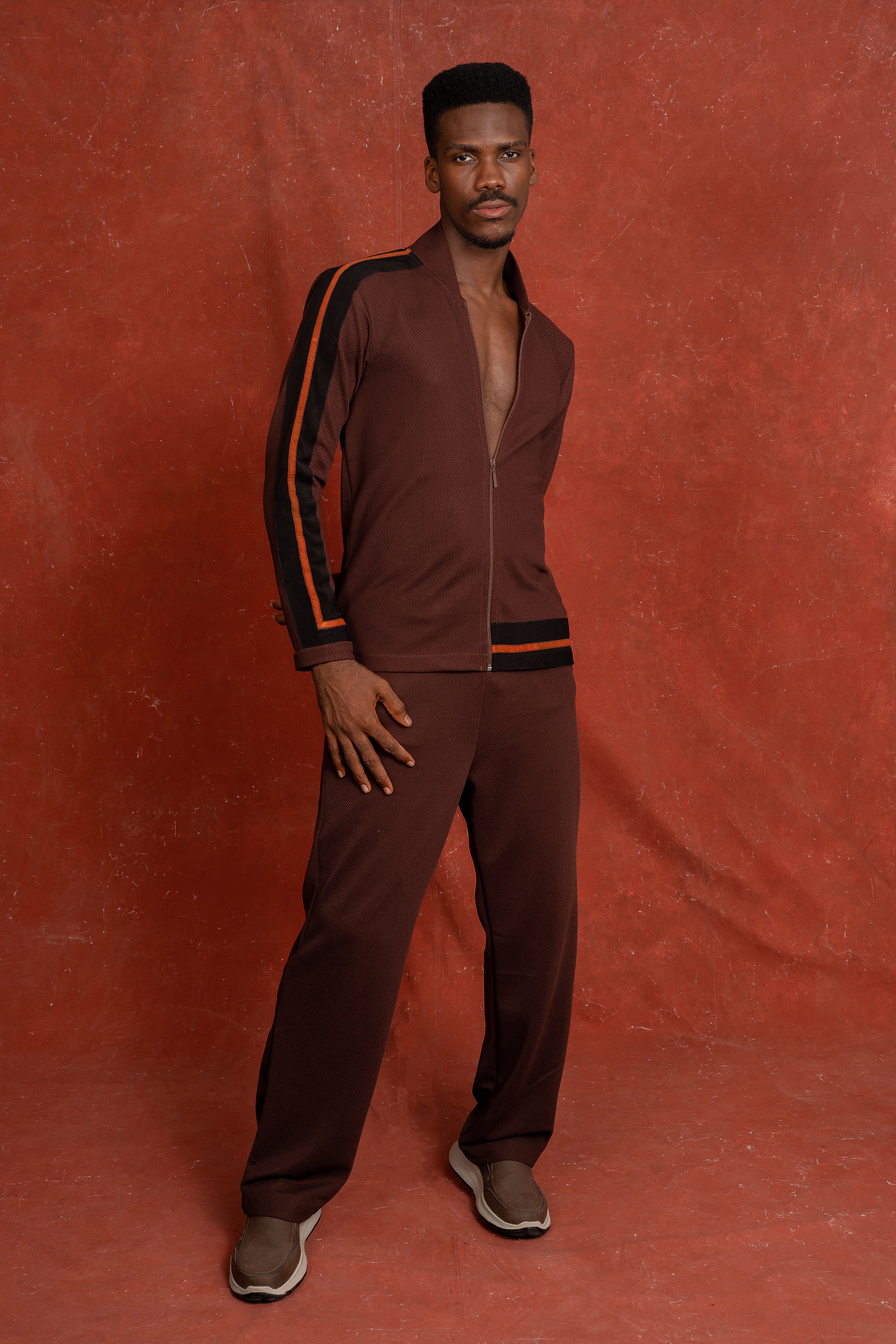 MAYA Set > Tohaji Full Tracksuit Set (Jacket and Pants)