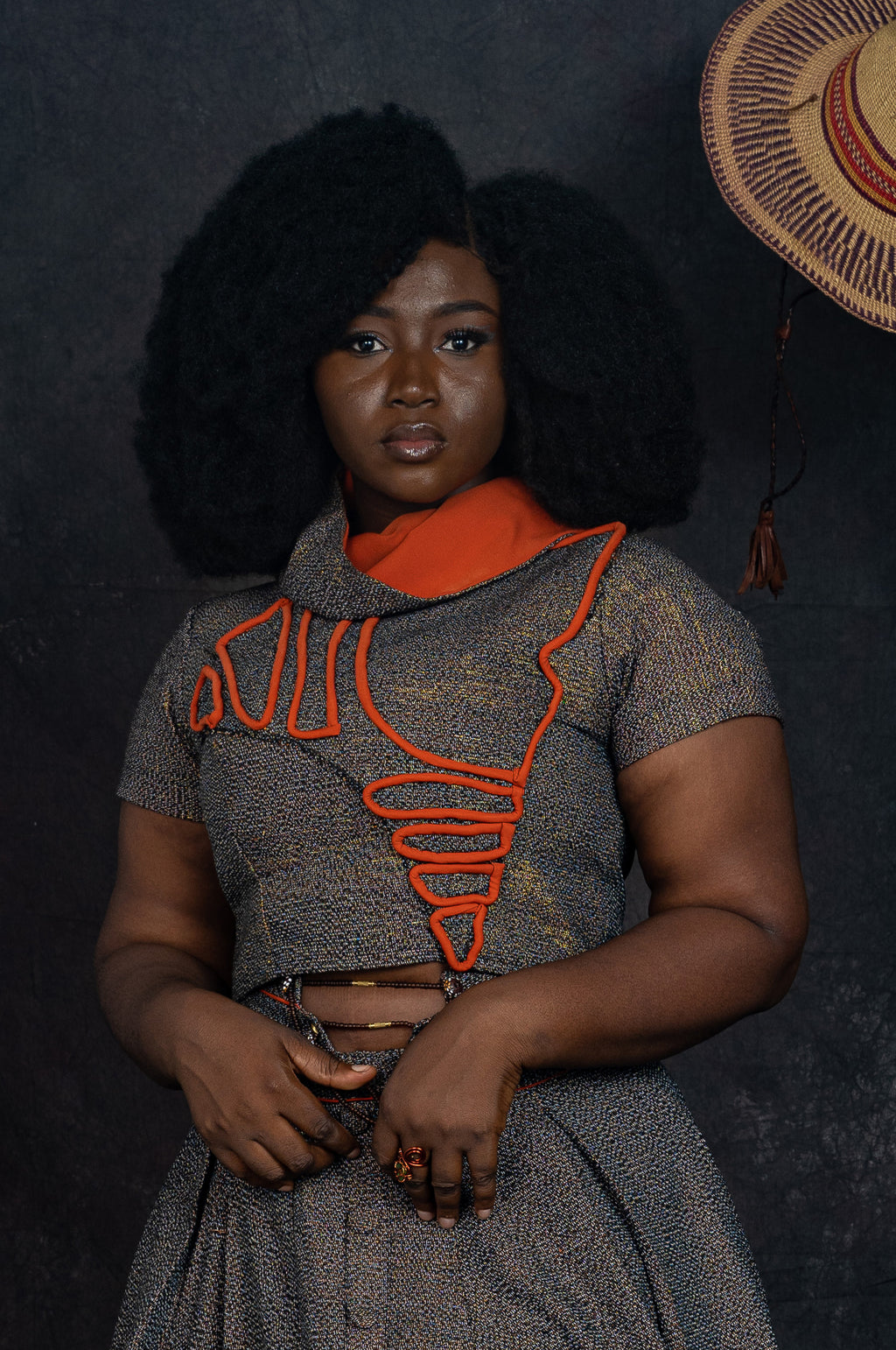 MAYA > Thabi Signature RoA Kente Crop Top