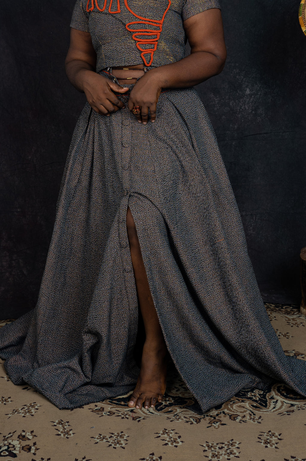 MAYA > Thabi Maxi Signature RoA Kente Skirt